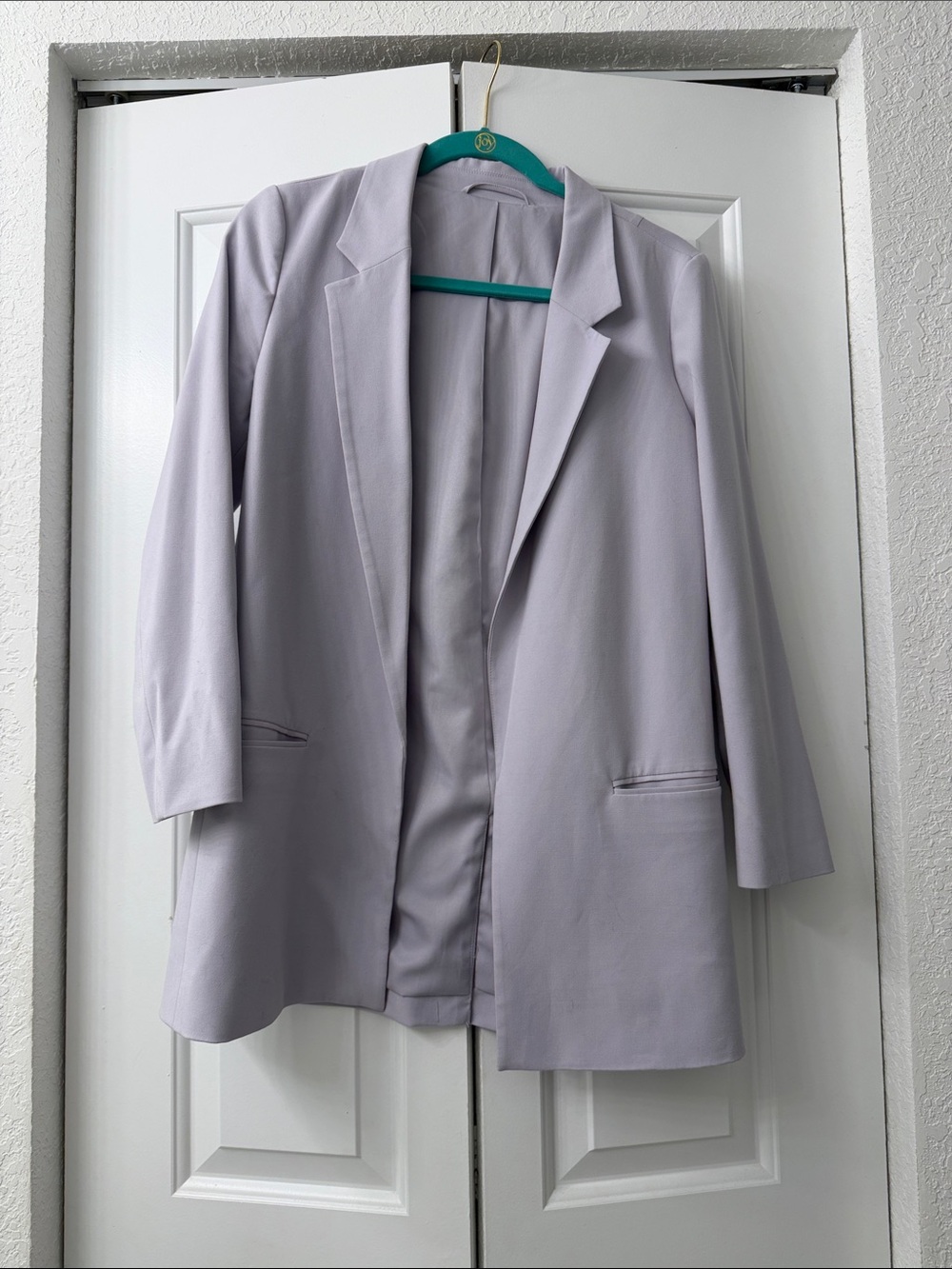 Allsaints lady lilac Aleida tri blazer size 4